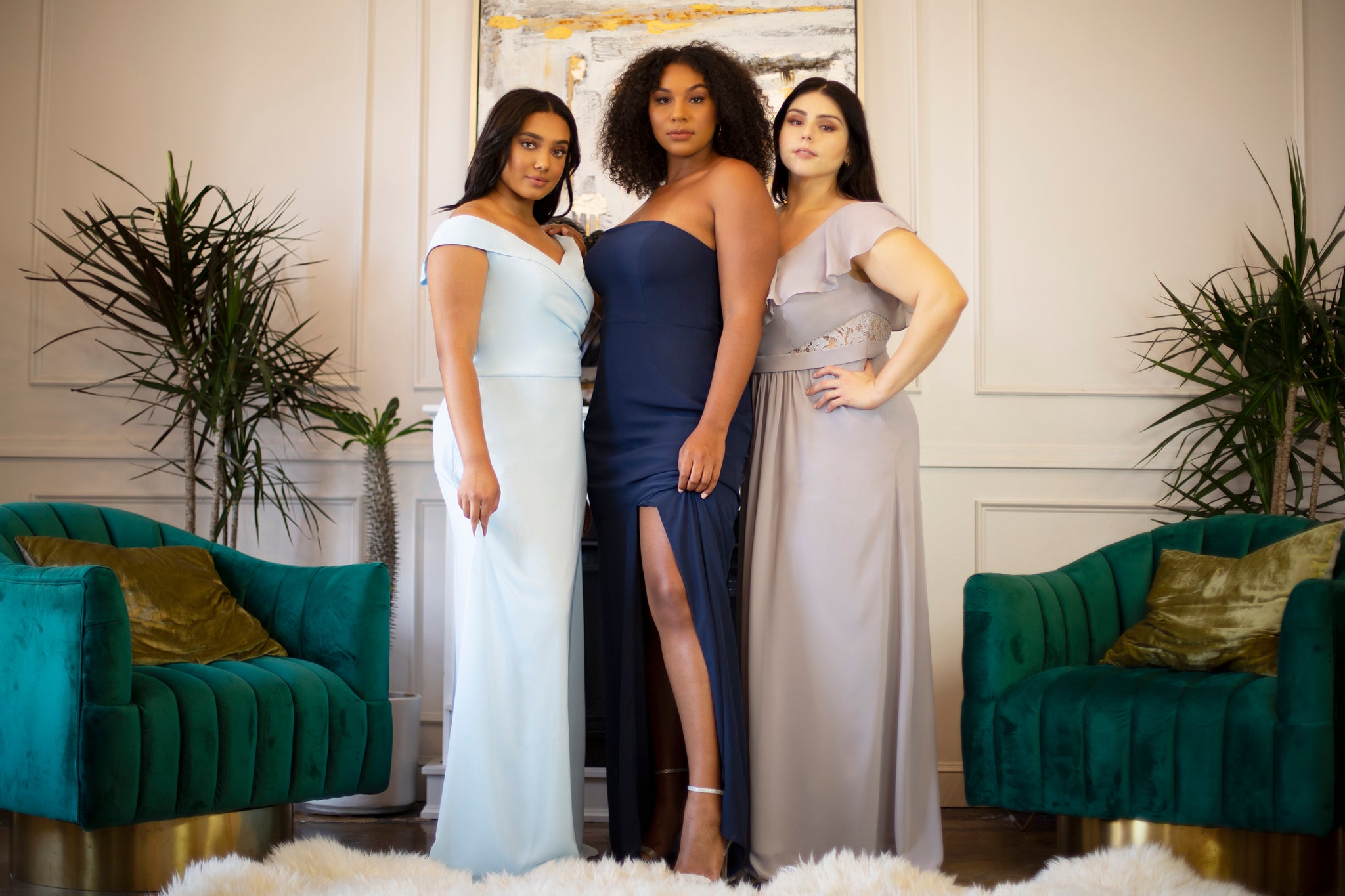 embellished corset mini dress Milan Long Sleeve in Ivory Rental type:4 days day dresses for wedding Light Blue Bridesmaid Dresses,Bridesmaid