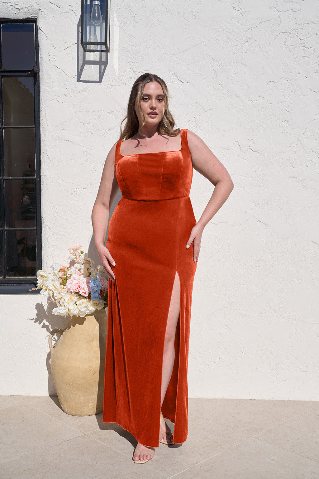 Velvet Burnt Orange