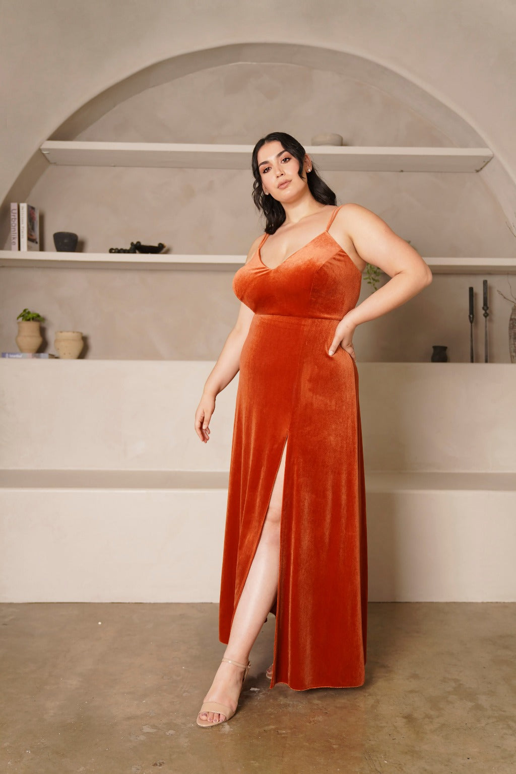 Velvet Burnt Orange