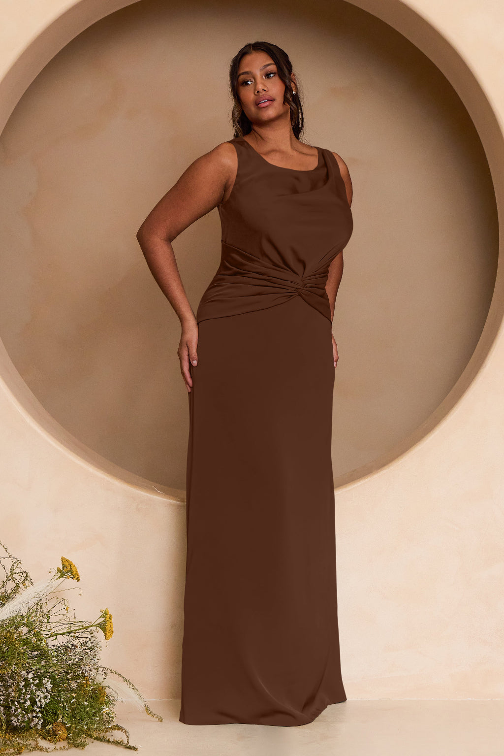 Muted Satin Espresso