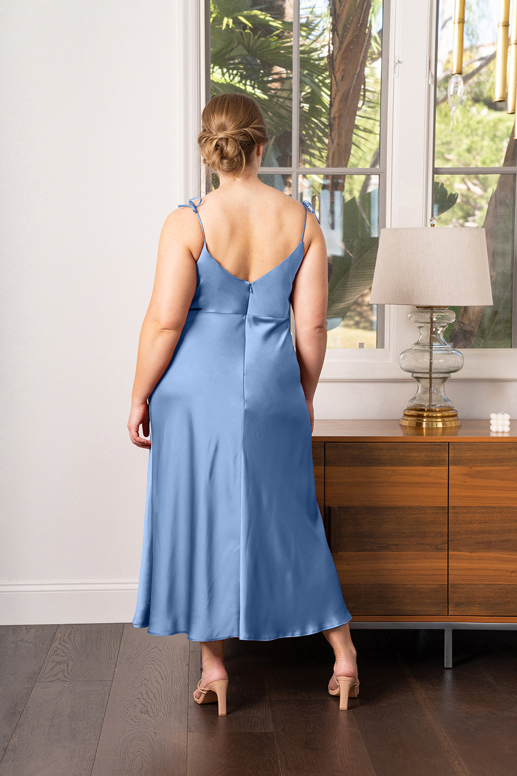 Satin Steel Blue