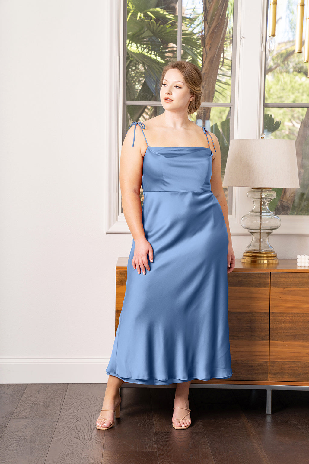 Satin Steel Blue