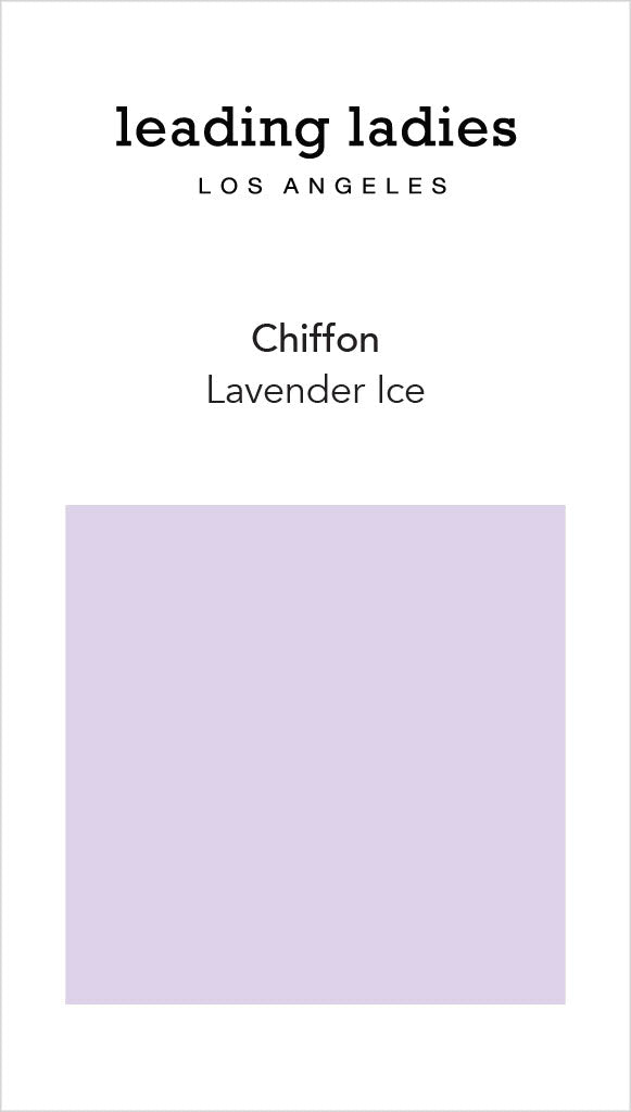 Swatch - NEW! Chiffon in Lavender Ice