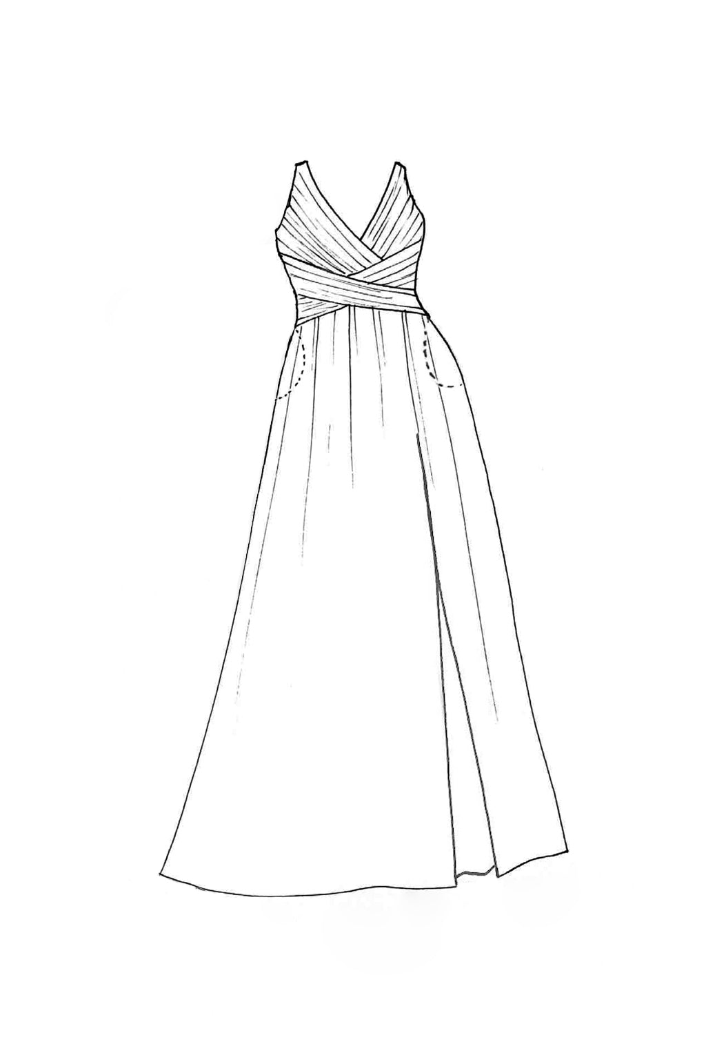 Add Side Slit - Add Pockets (Free)