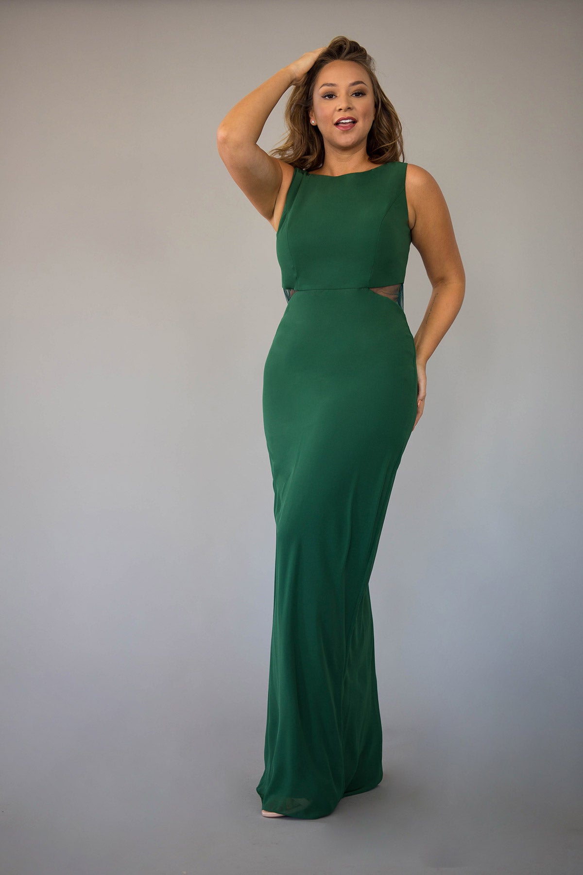 Alexandria Dress Pure Jade