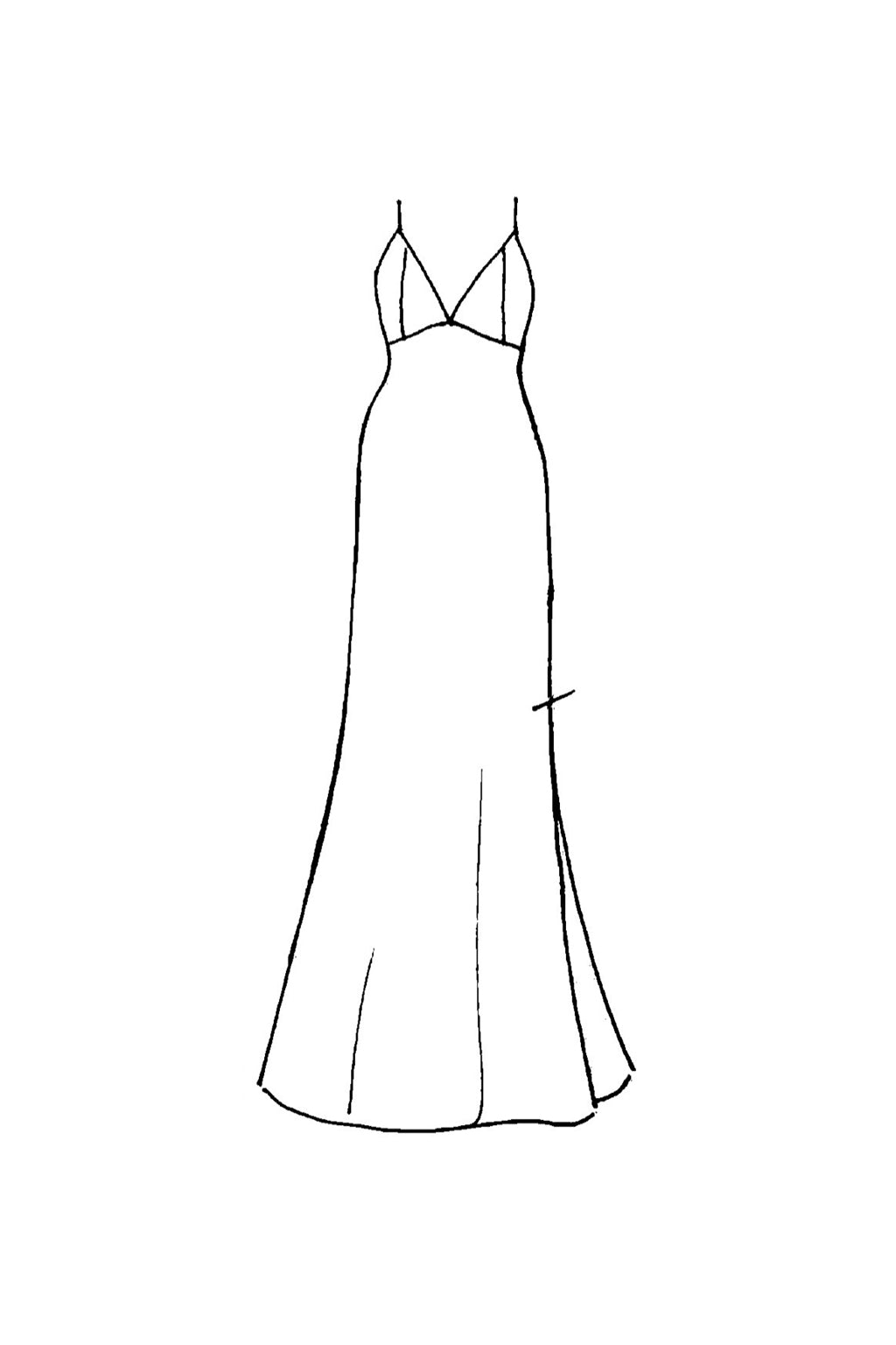 Add Side Slit - Floor Length
