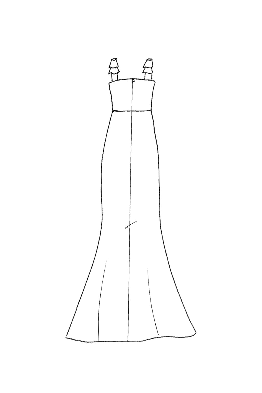 Wide Straps - Add Back Slit