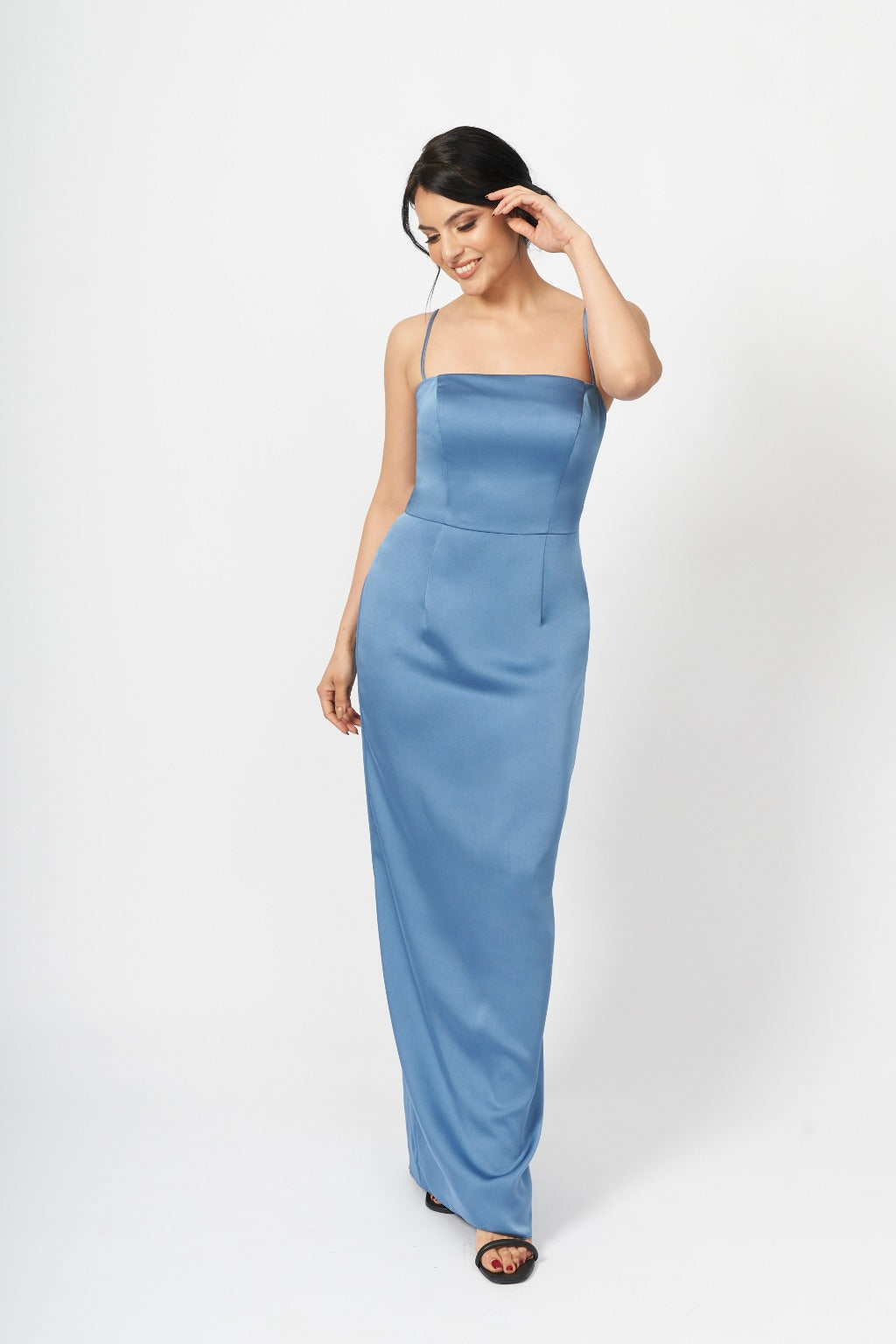 Satin Steel Blue