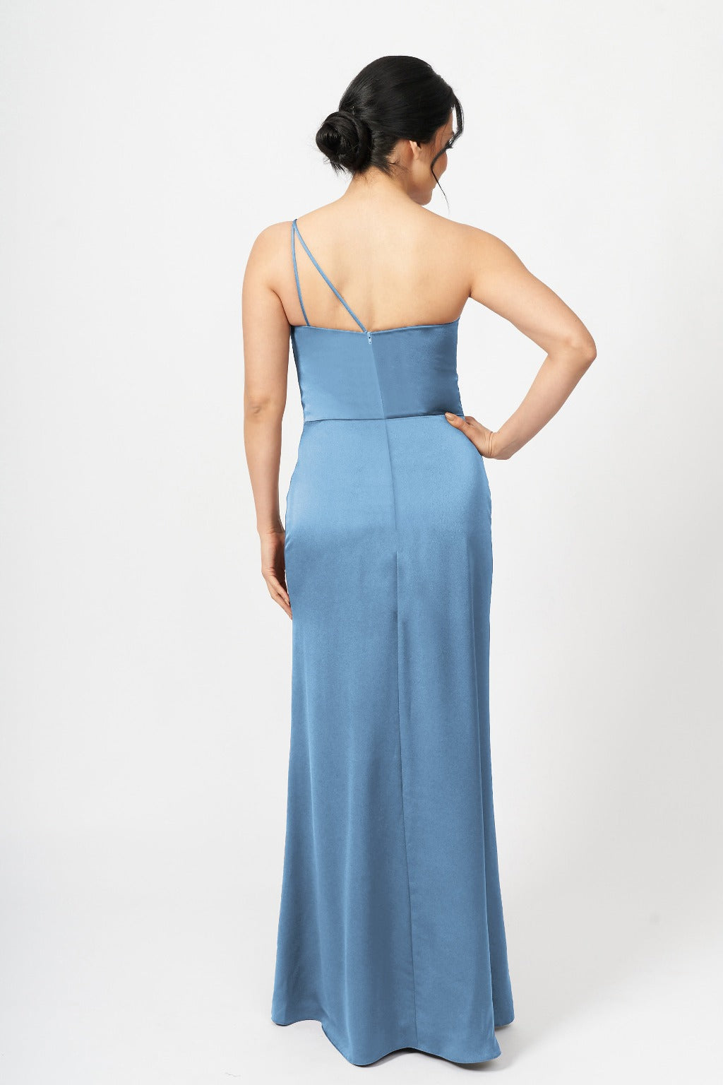 Satin Steel Blue