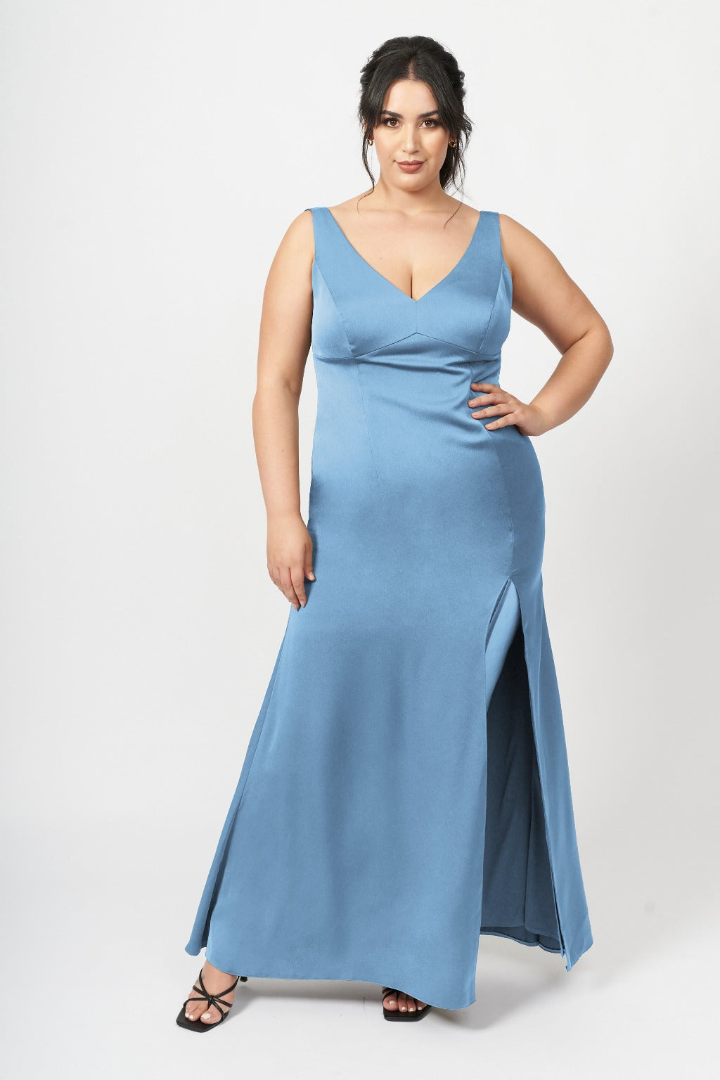 Satin Steel Blue