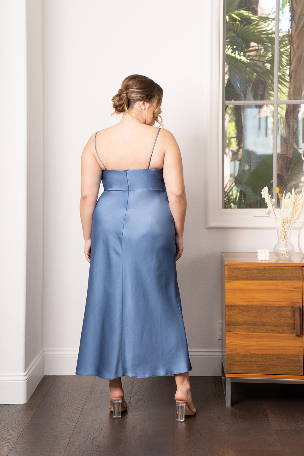 Satin Steel Blue