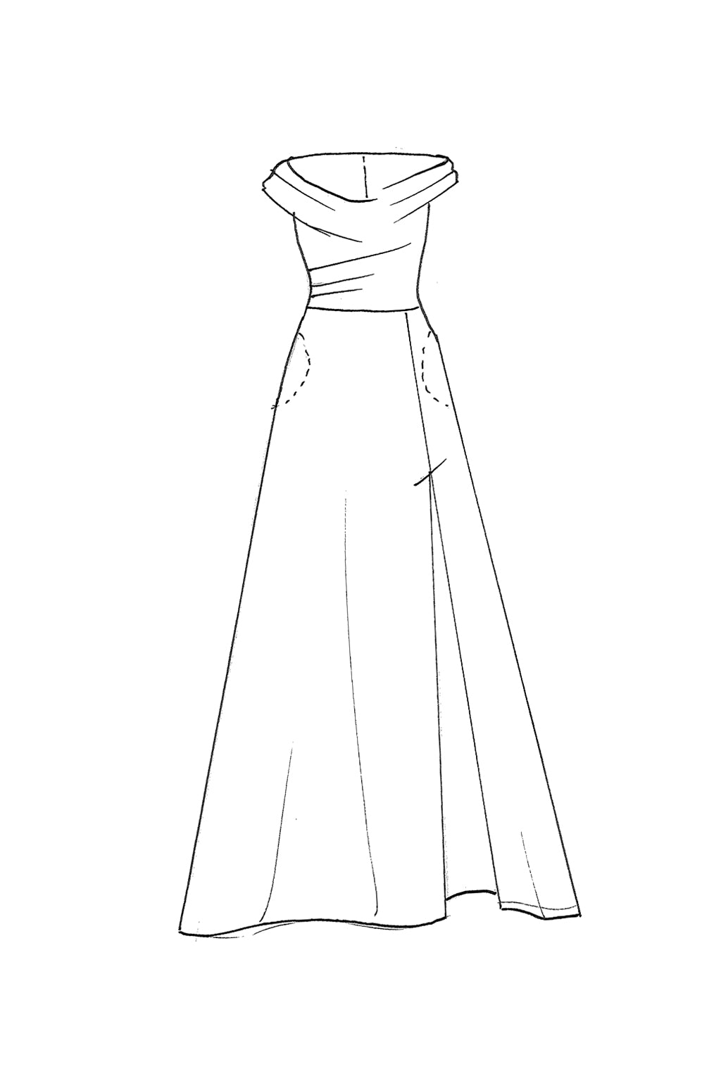 Add Side Slit - Add Pockets (Free)