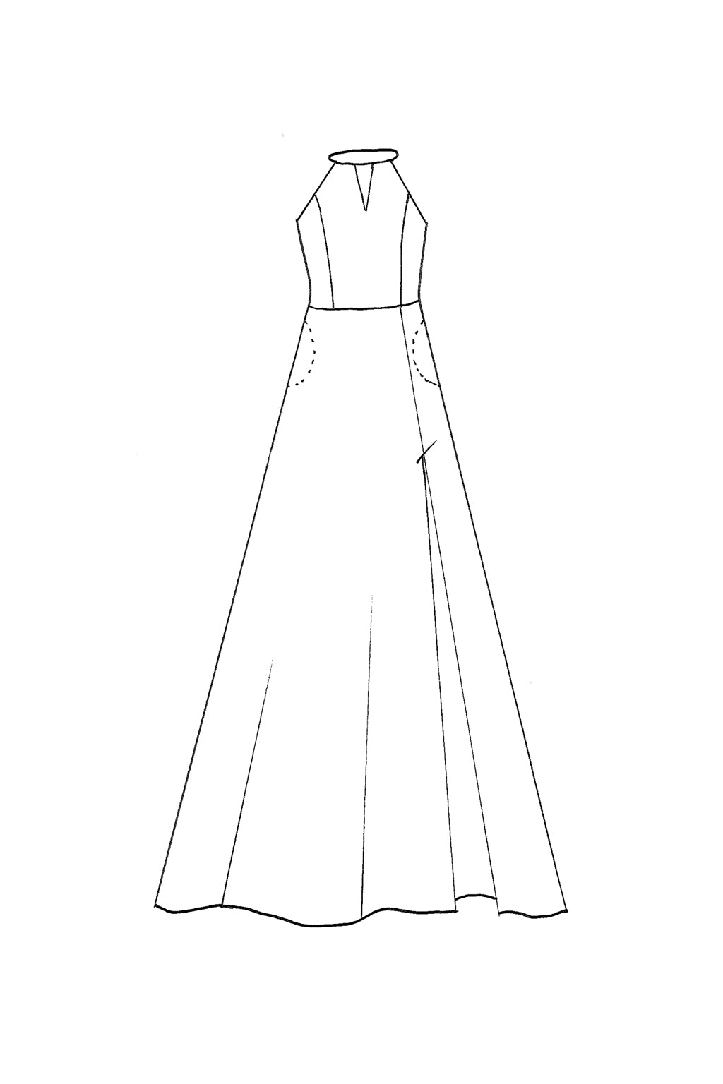 Add Side Slit - Add Pockets (Free)