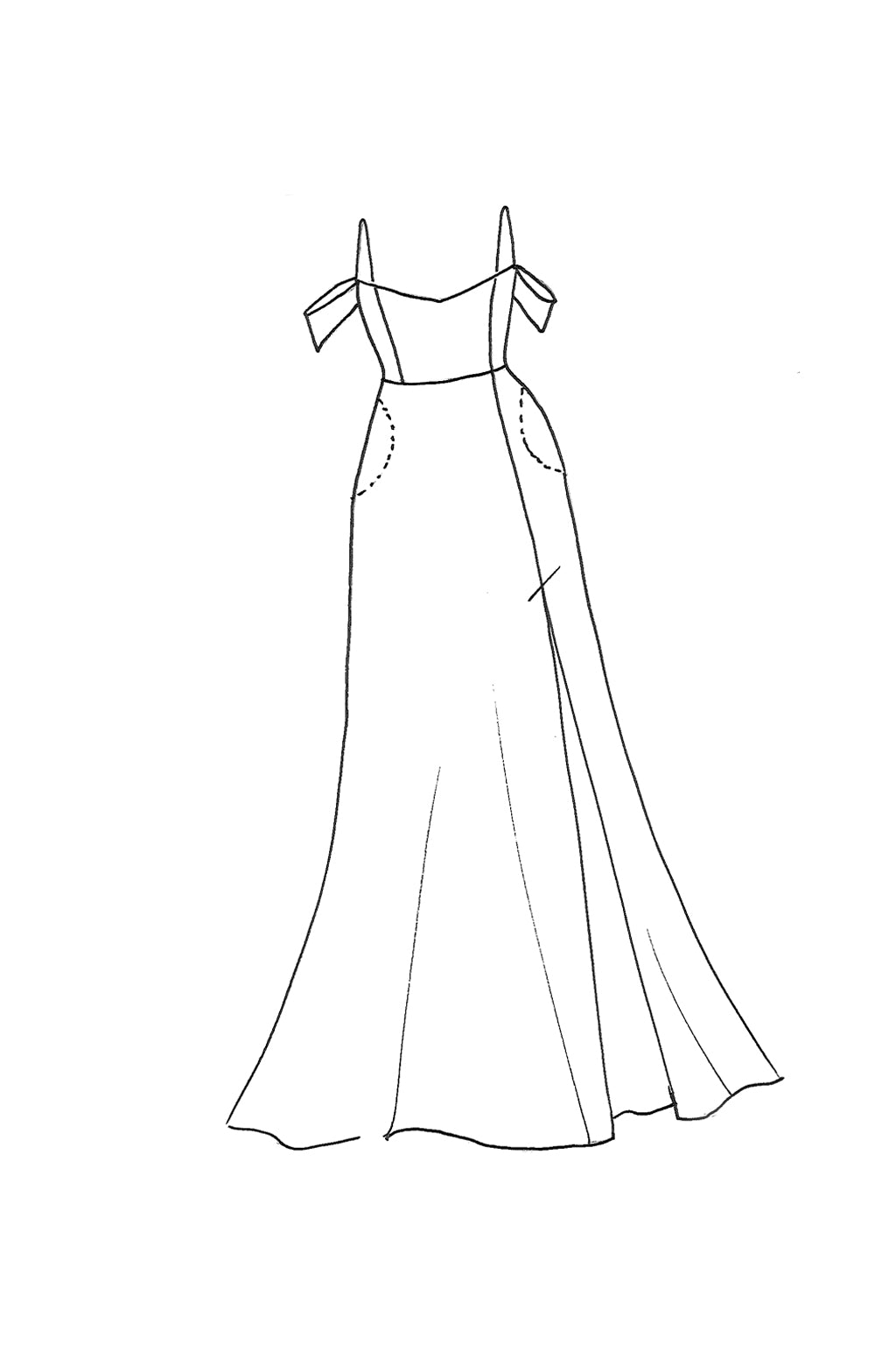 Add Side Slit - Add Pockets (Free)