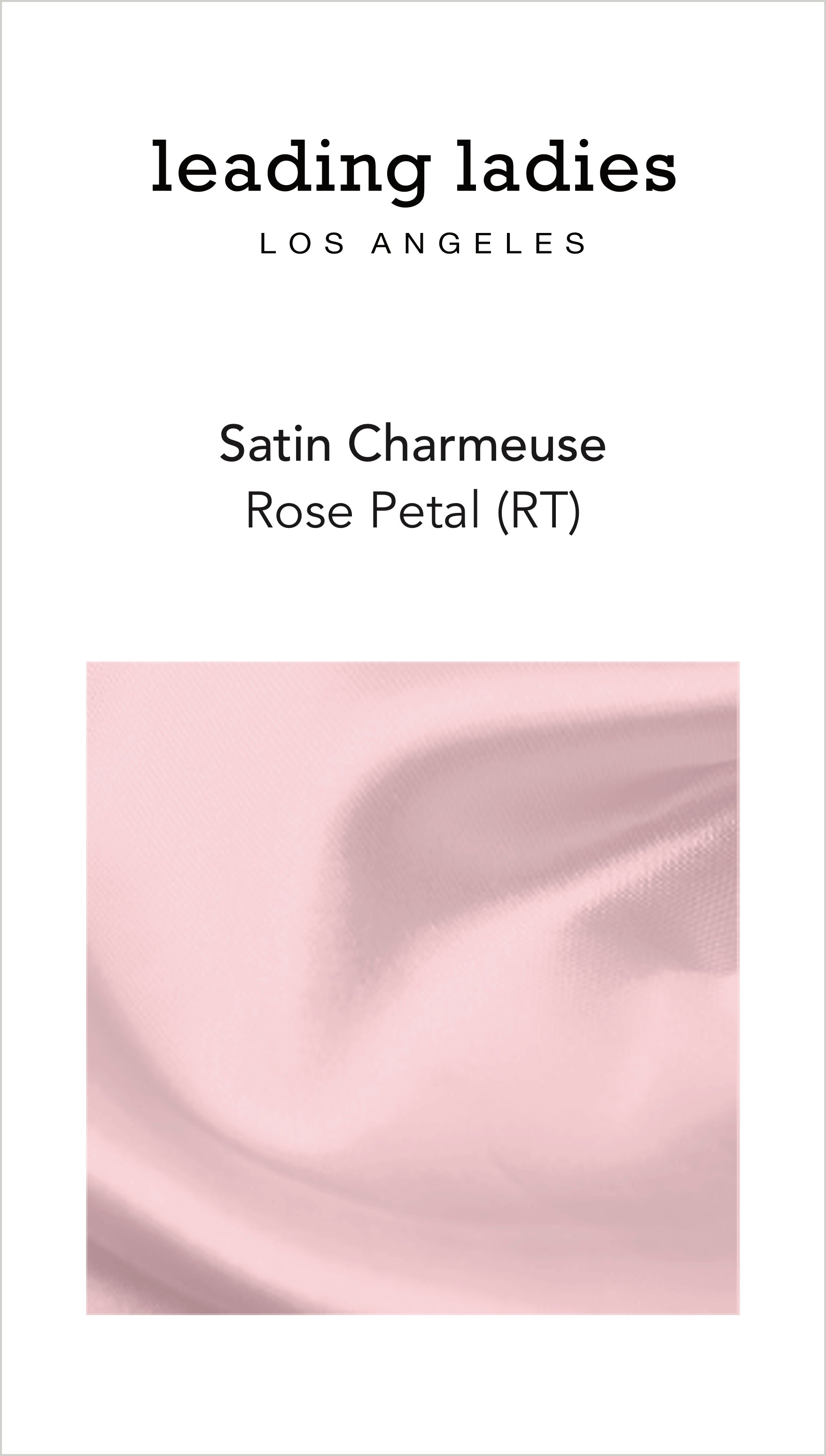 Satin in Rose Petal