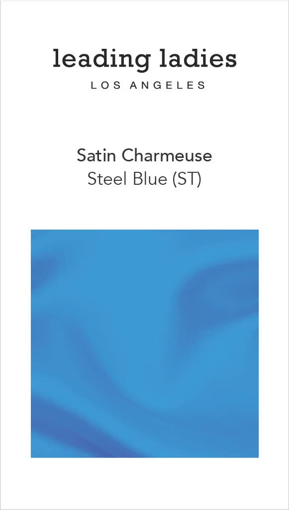Swatch - Satin in Steel Blue