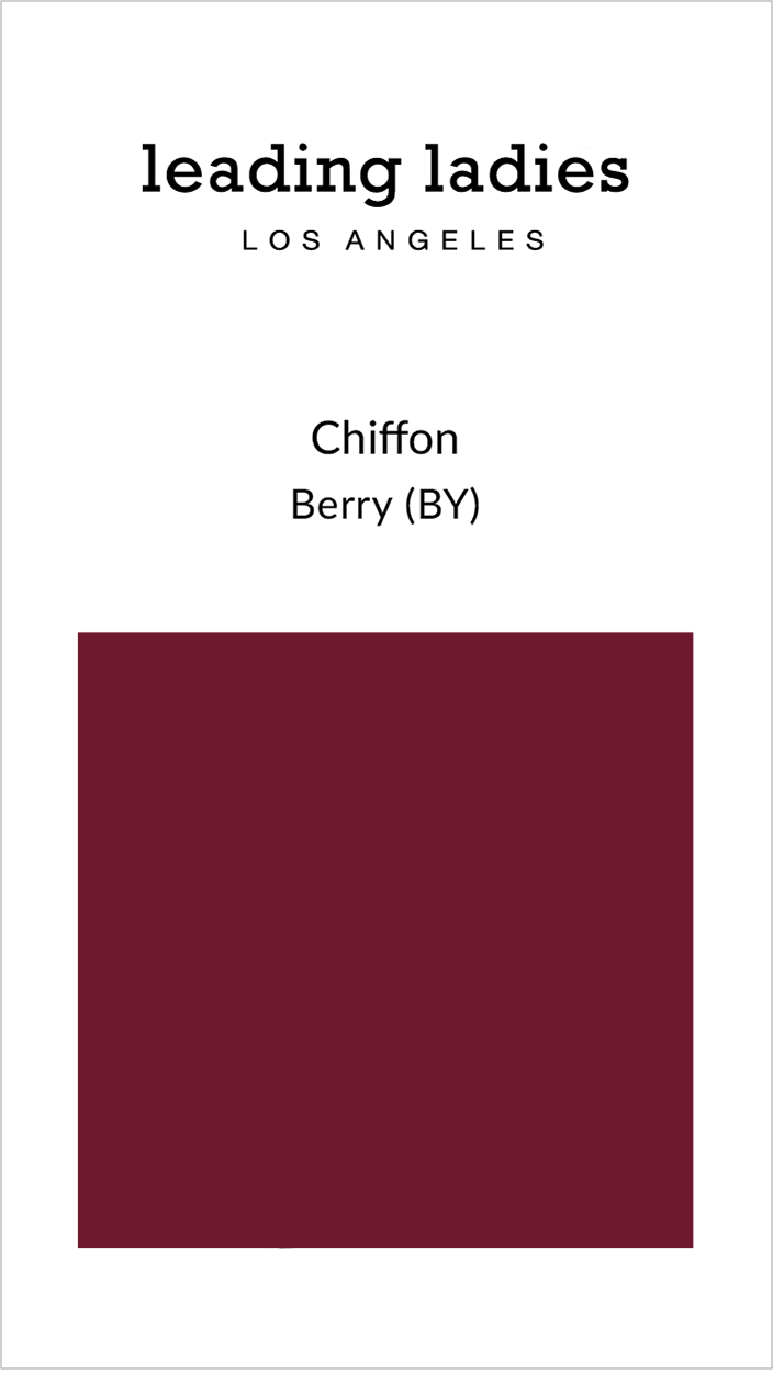 Swatch - Chiffon in Berry