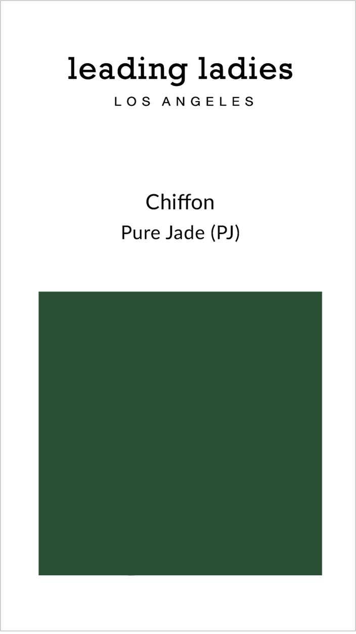 Swatch - Chiffon in Pure Jade