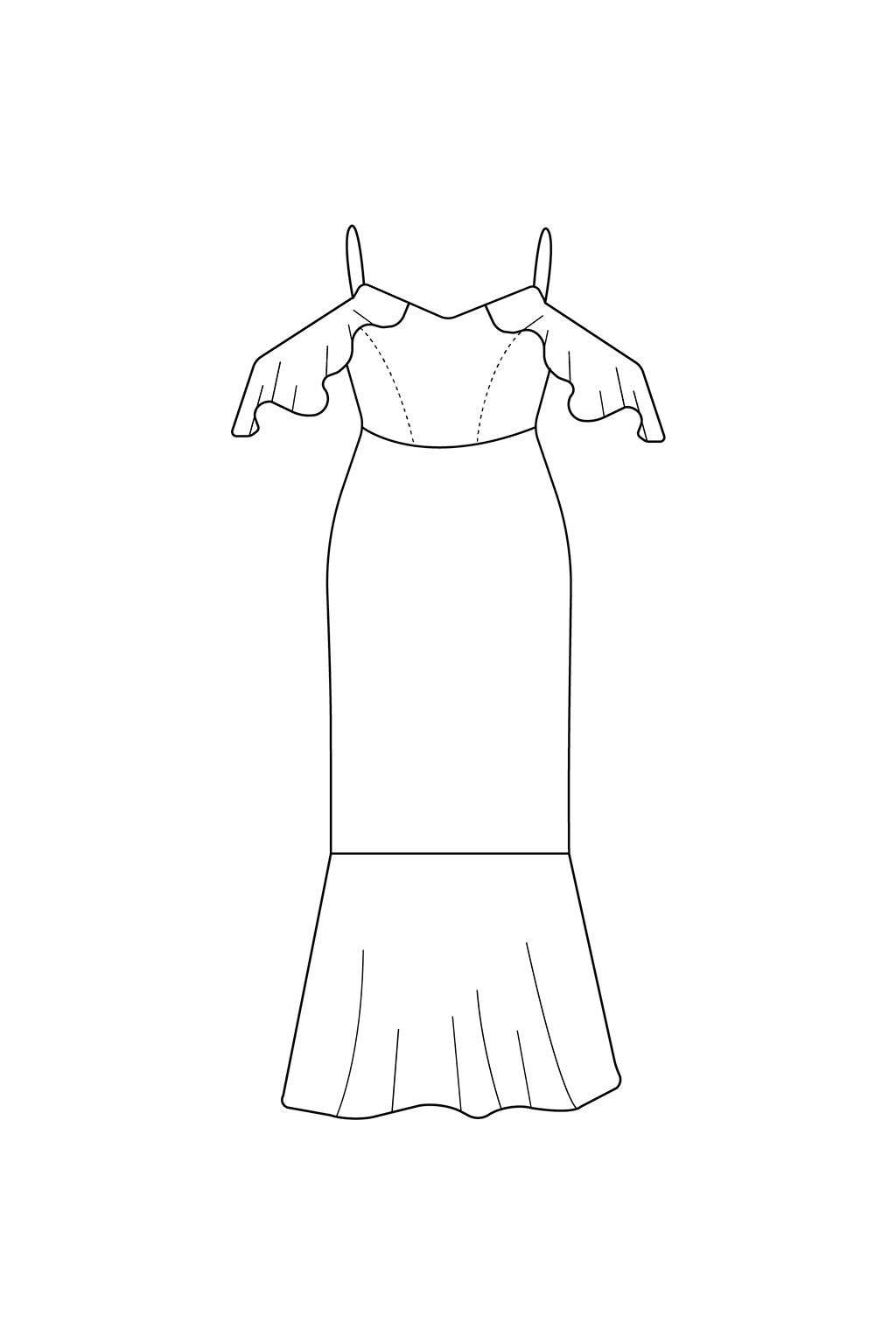 Add Ruffles on the Bottom