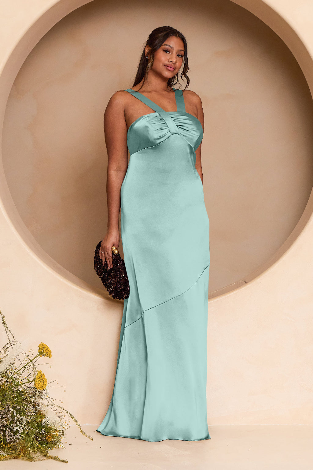 Muted Satin French Blue