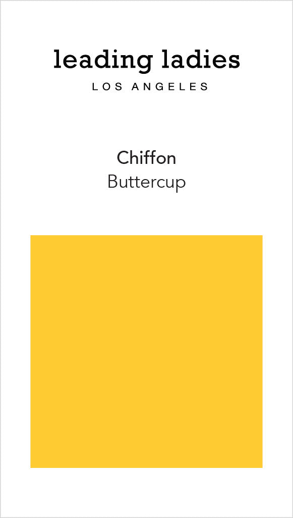 NEW! Chiffon in Buttercup