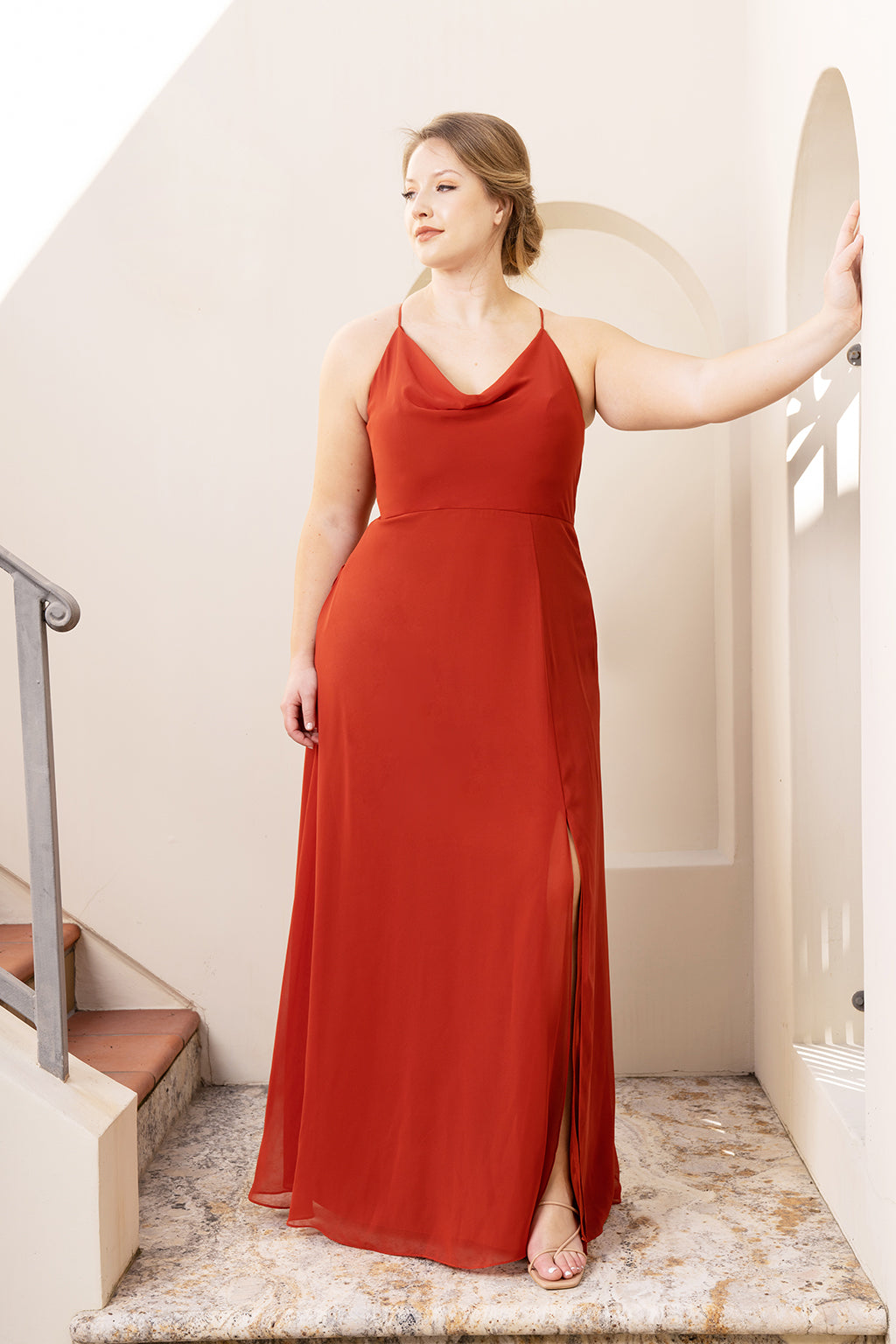 Custom size bridesmaid outlet dresses