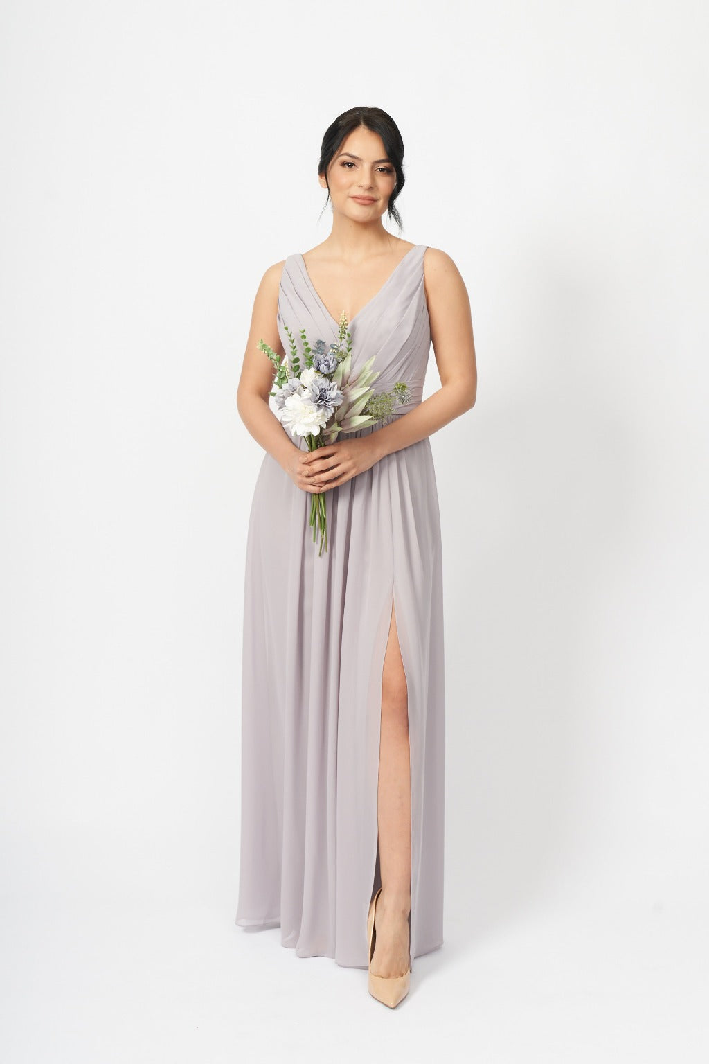 Tfnc bridesmaid exclusive cami wrap maxi sale